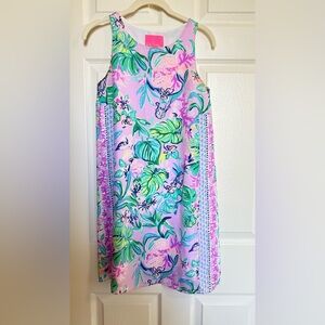Lilly Pulitzer Jackie Silk Shift Mermaid in the Shade